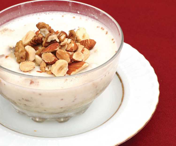 Bartin Fig Ice Cream Dessert