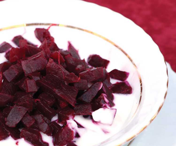 Beetroot with Yogurt