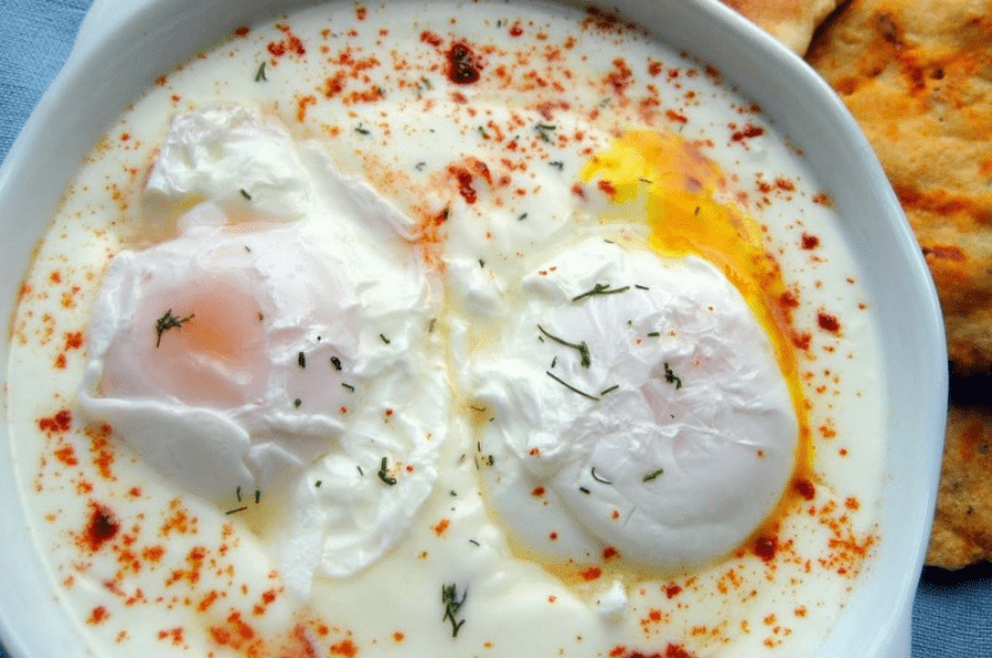 Eggs with Yogurt